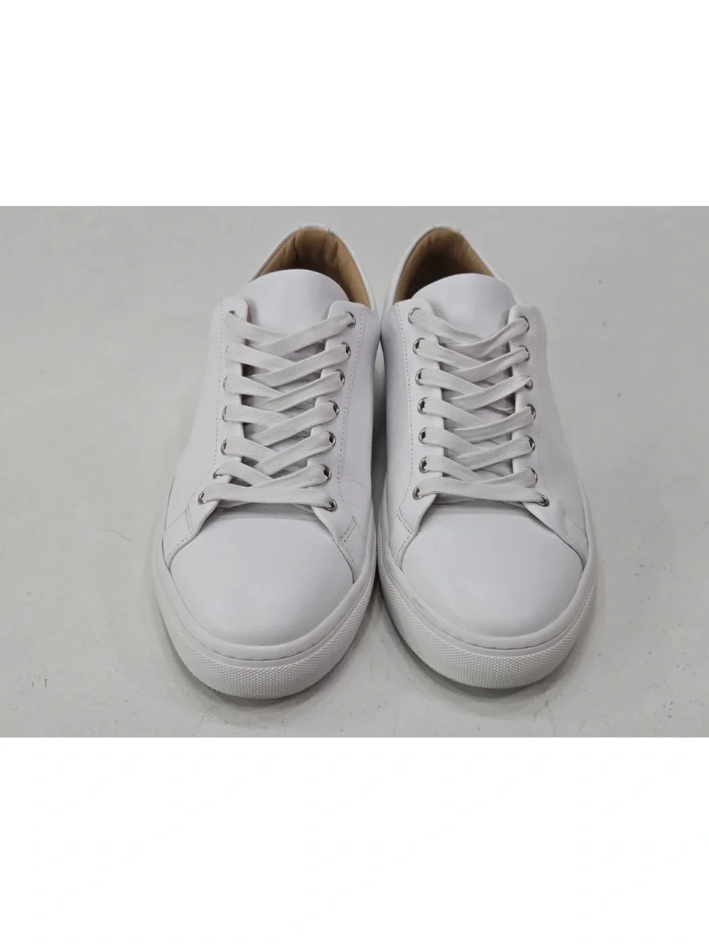 Thursday Boot Co Shoes Mens 9 Premier Low Top White Leather Lace Up Sneakers - Picture 4 of 13